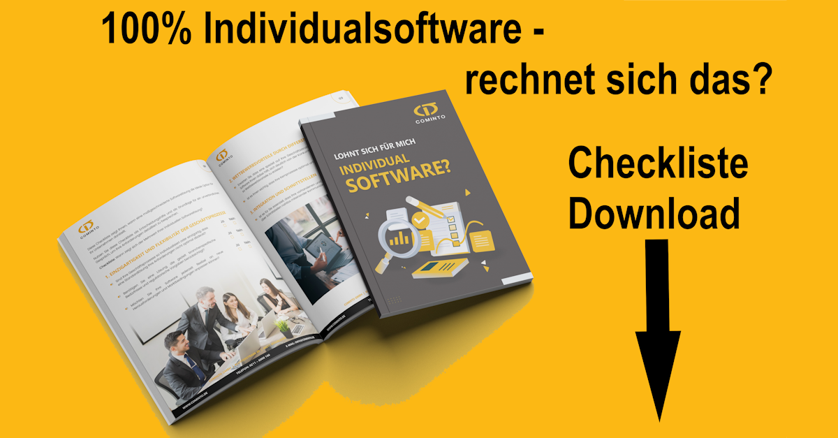 Checkliste Individualsoftware 100% Individualsoftware - rechnet sich das? Checkliste Download