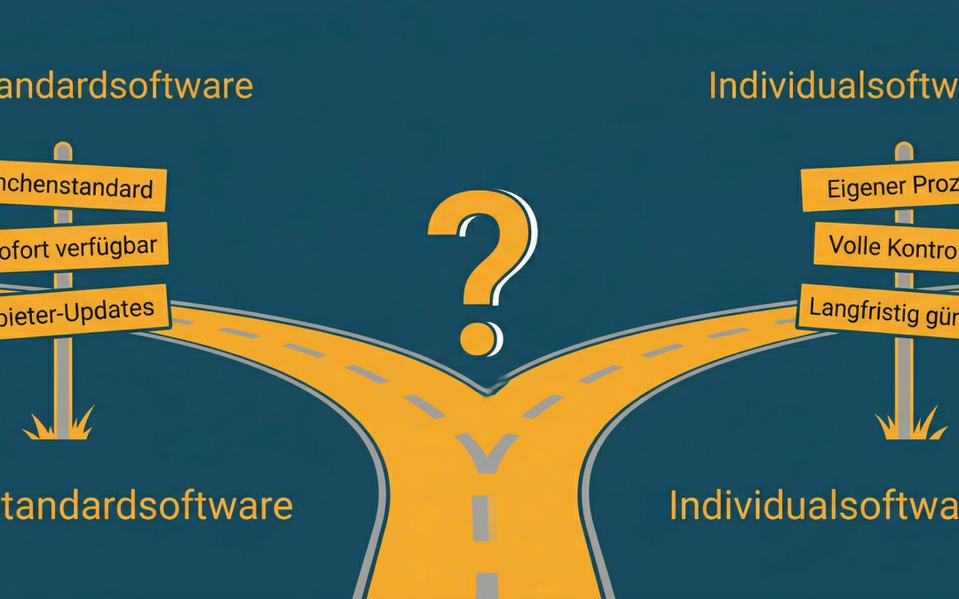 Standardsoftware oder Individualsoftware wählen