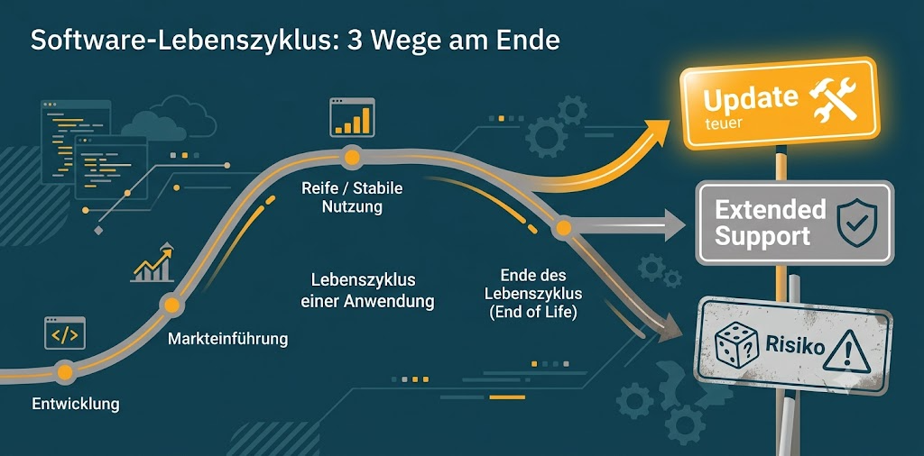 Software am Lebensende: Update, Extended Support oder Risiko Software am Lebensende: Update, Extended Support oder Risiko