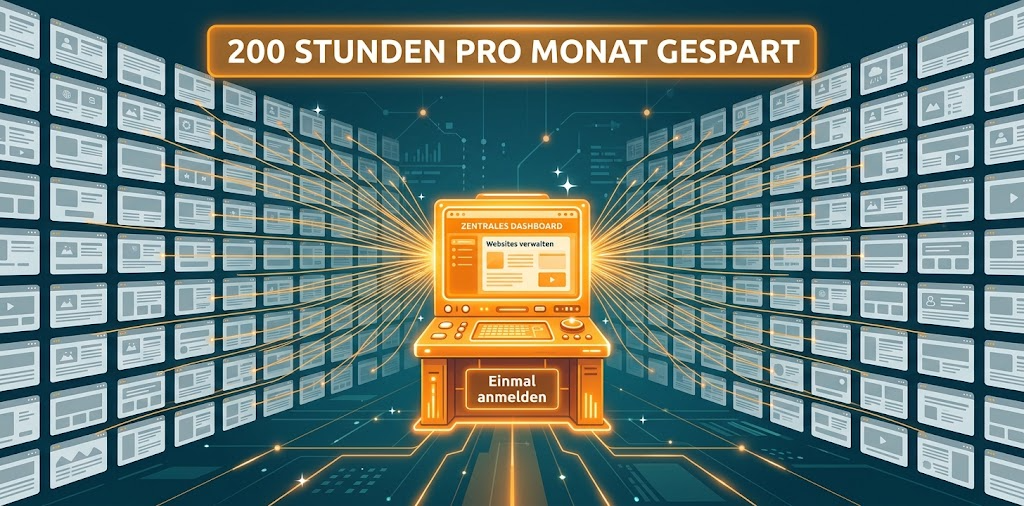 WordPress-Instanzen zentral verwalten: 200 Stunden im Monat zurückgewonnen